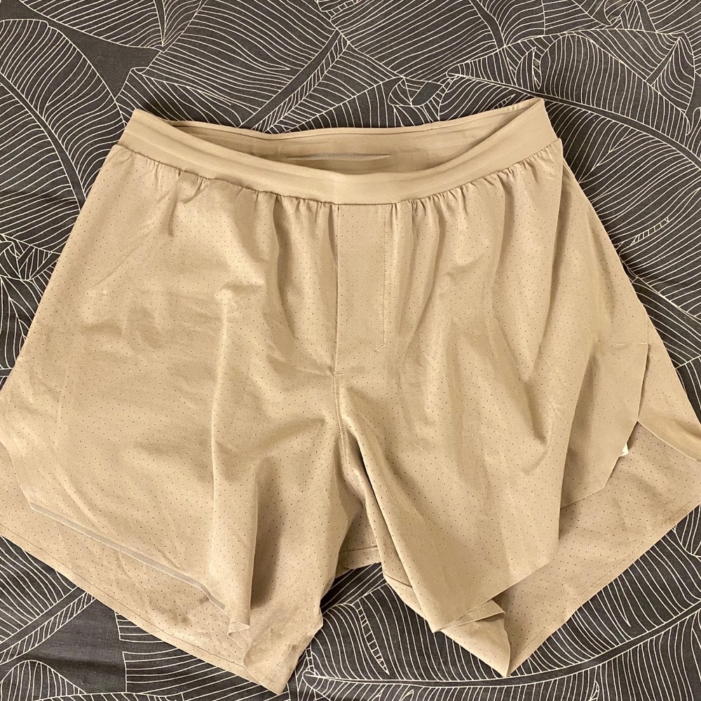 Fast and Free Lined Short 6" / Size S / Khaki